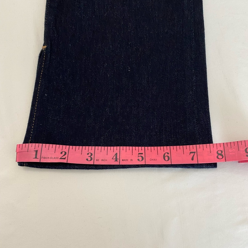 EXPRESS WOMEN SKYSCRAPER MID RISE BLUE JEANS SIZE 4R - Picture 13 of 17